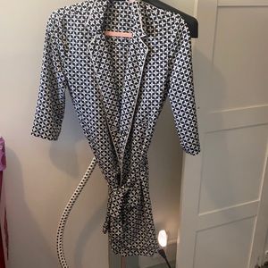 Kimono style wrap dress Topshop
